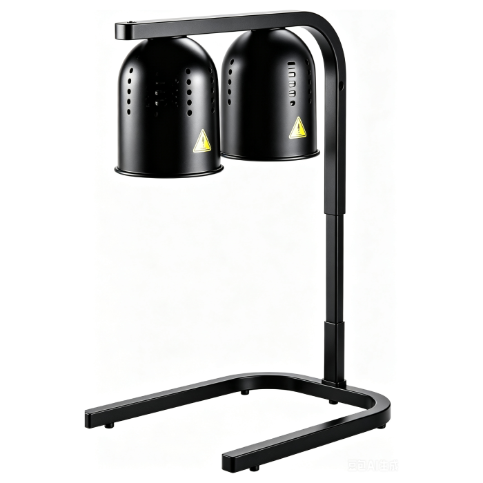 Pont chauffant Duo - Aluminium - Noir - 230 V - 250 W - G-Line GL-171437 €99.95 Lampe chauffante