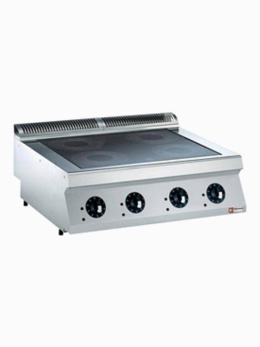 Cuisinière - Induction - 4 Zones - 4 x 3,5kW - Modèle de table - Diamant - E17/4ID8T-N E17/4ID8T-N €8,093.73 Diamond 1700 line