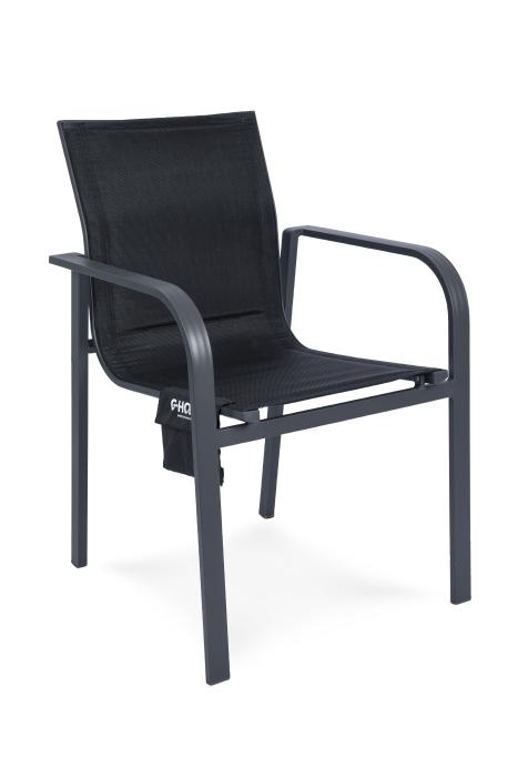 Chaise de terrasse chauffante pour la restauration – Batterie incluse - G-HOOST G-HOOST-STOEL €199.00 Chaises de terrasse