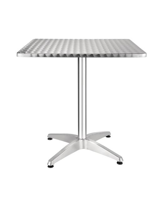 Table - H 72 x 70 x 70 CM - Inox/Aluminium - Bolero - CG834 CG834 €124.99 Tables de restauration