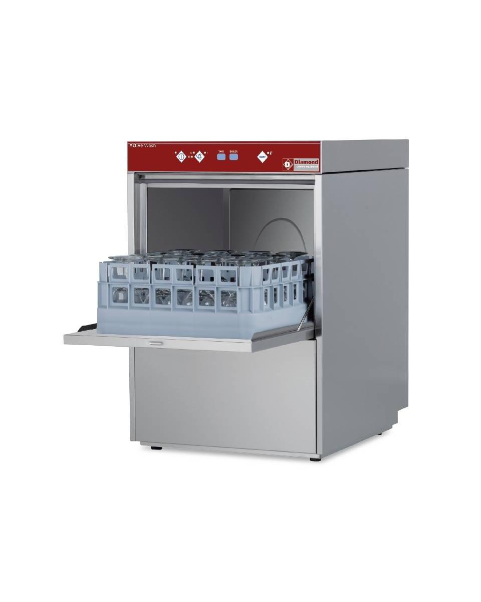 Lave vitres - Panier 40 x 40 CM - 230V - Break tank - Diamant - D281/6B