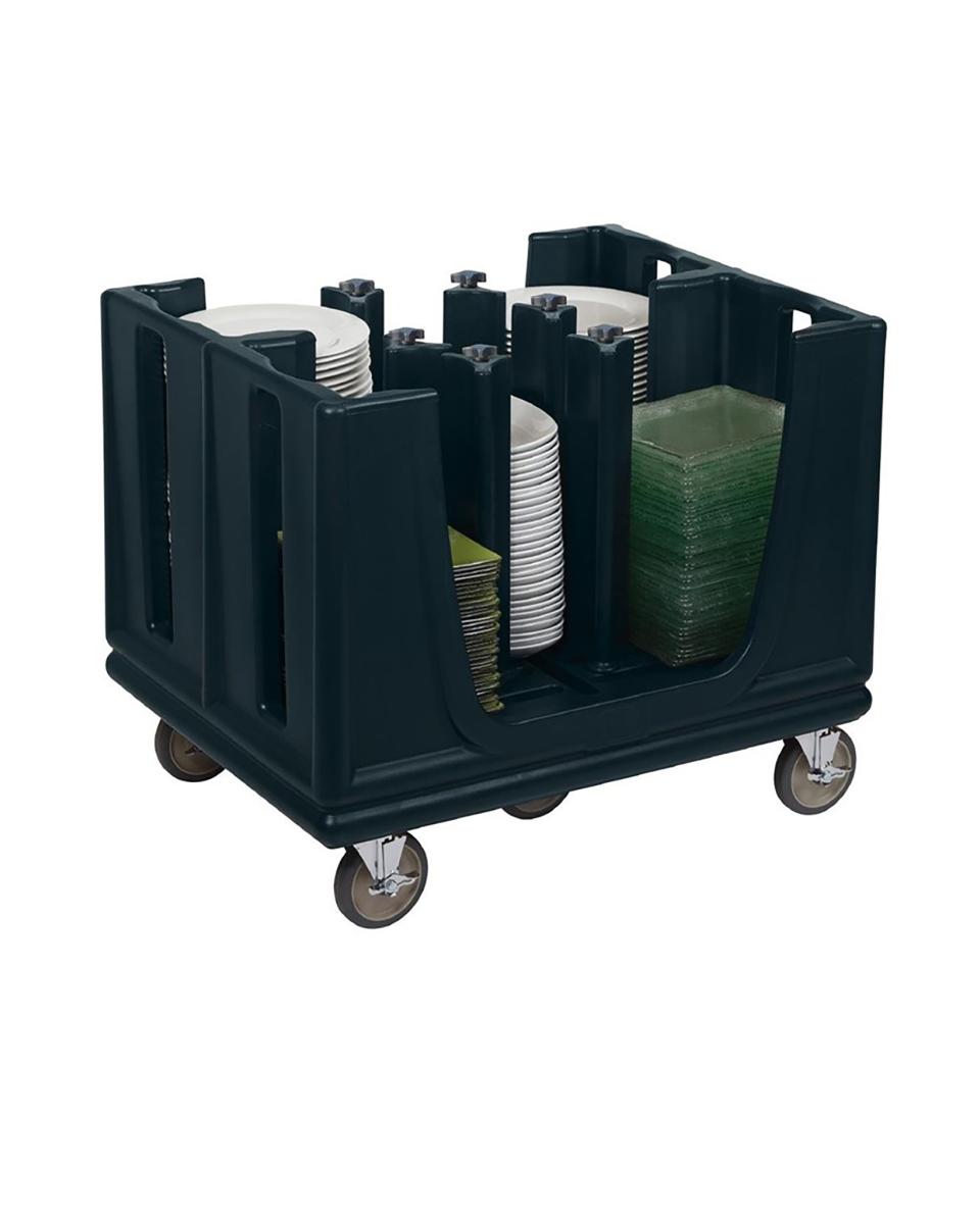 Chariot de service - Ajustable - H 90,2 x 98,4 x 76,2 CM - Polyéthylène - Cambro - CT438