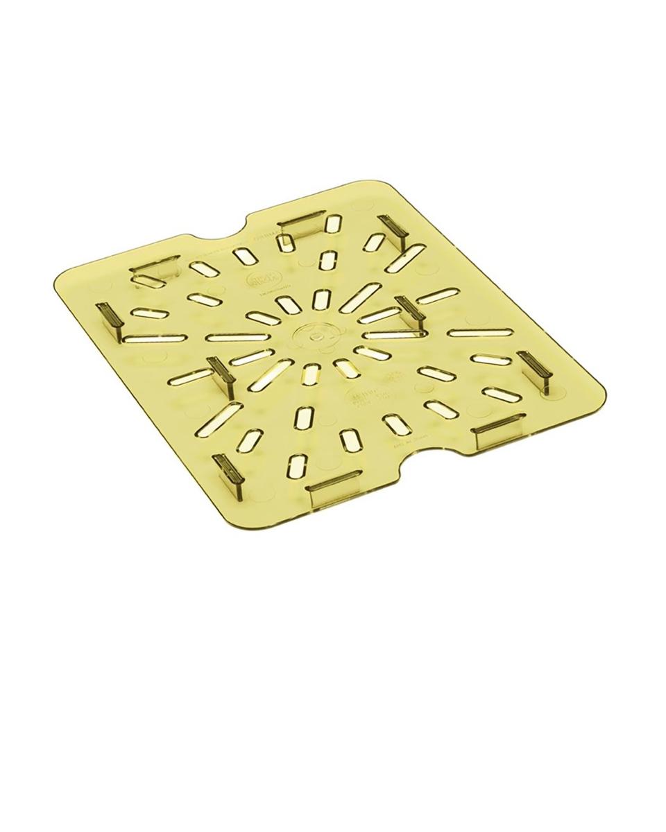 Grille d'égouttage - 1/2 GN - 32,5 x 26,5 CM - Plastique - Cambro - DW512