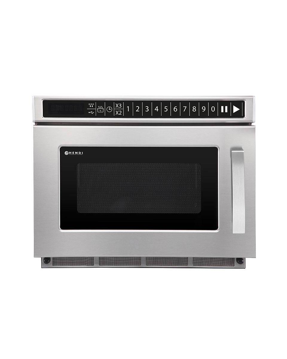 Micro-ondes Programmable avec USB - 1800W - Hendi - 281376