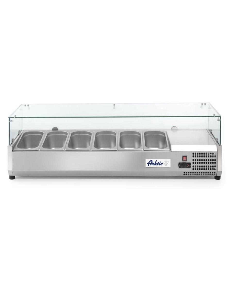 Vitrine réfrigérée à monter - 6 X GN 1/3 - Hendi - 232972