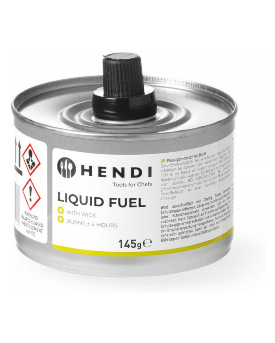 Combustible liquide avec mèche - Hendi - 193761