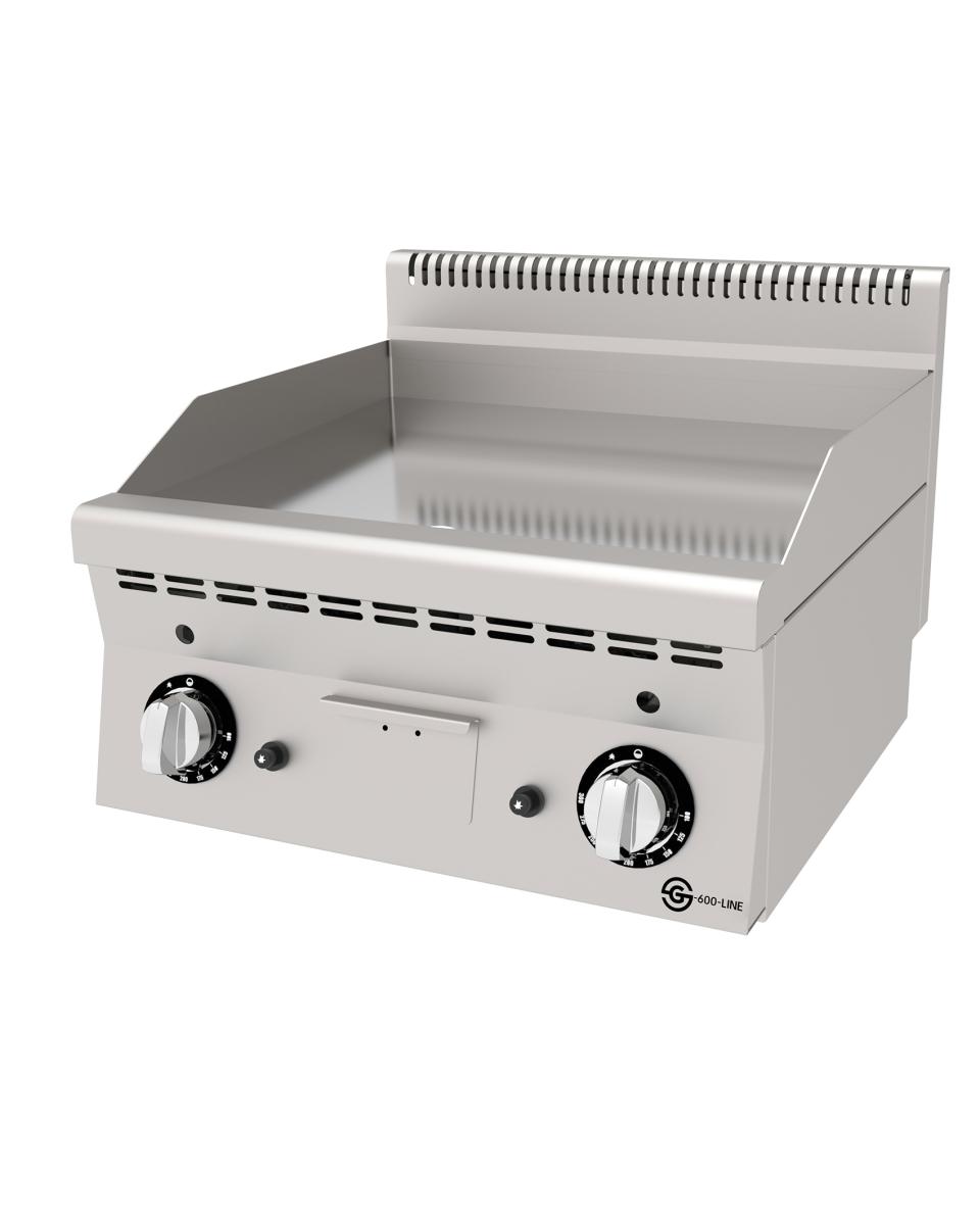 Plaque de cuisson - Gaz - Lisse - Acier inoxydable - L 60 CM - Ligne G600