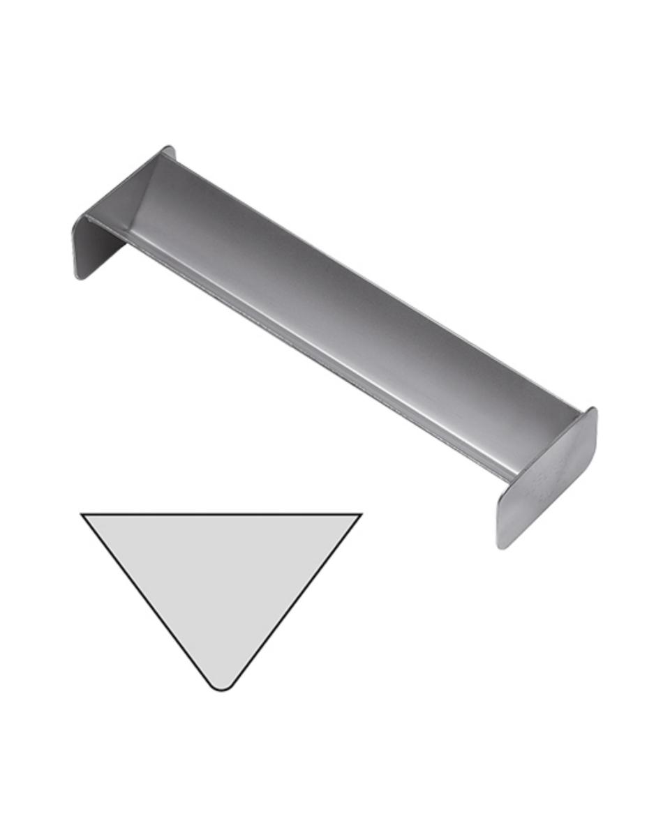 Moule à Pate/Terrine - H 4 x 30 x 6 CM - 1 KG - Inox - Adelmann - 065010