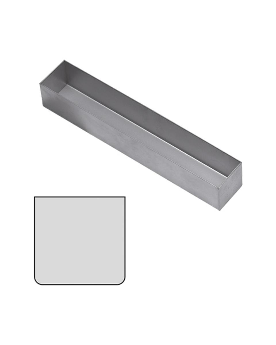 Moule à Pate/Terrine - H 5 x 30 x 5 CM - 1 KG - Inox - Adelmann - 065012