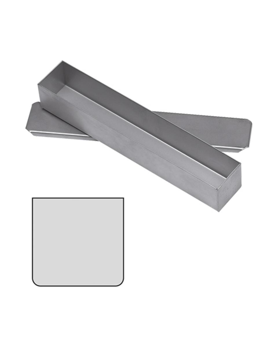 Moule à Pate/Terrine - H 5 x 30 x 5 CM - 1 KG - Inox - Adelmann - 065013