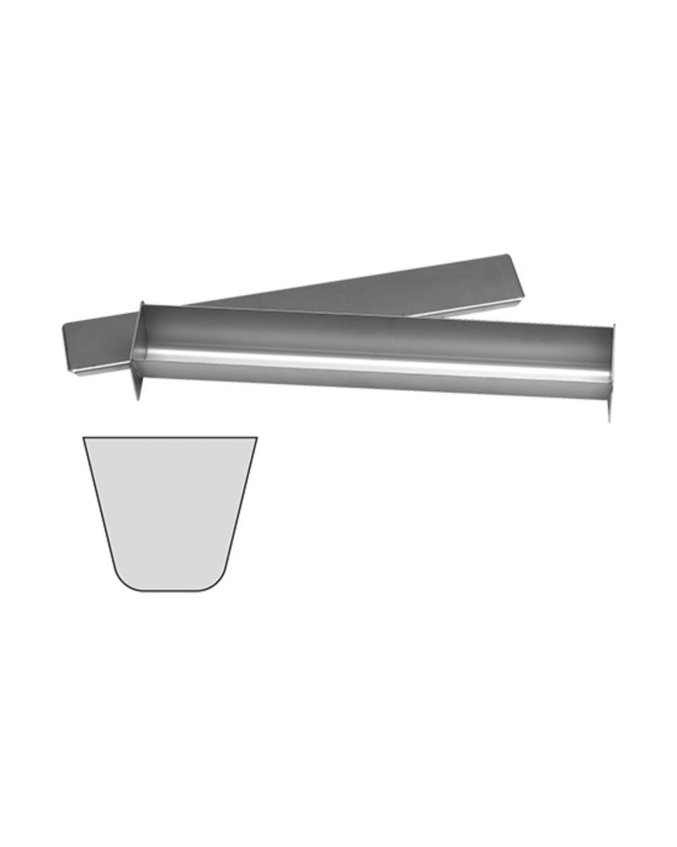 Moule à Pate/Terrine - H 5.5 x 45 x 6 CM - 1 KG - Inox - Adelmann - 065019