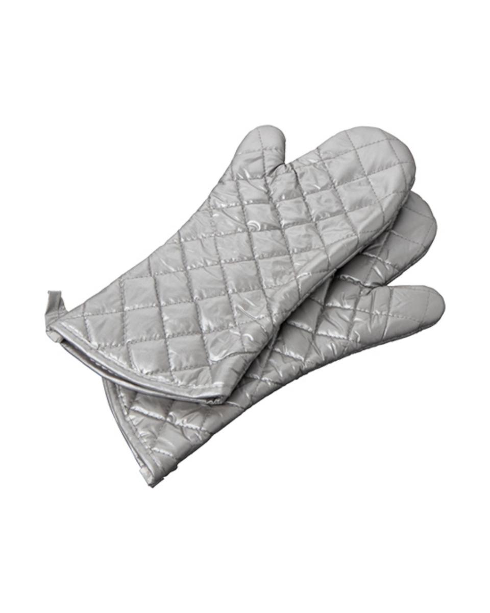 Moufles de sécurité - 0,3 KG - 42 CM - Silicone - Gris - +0°C / +93°C - 079011