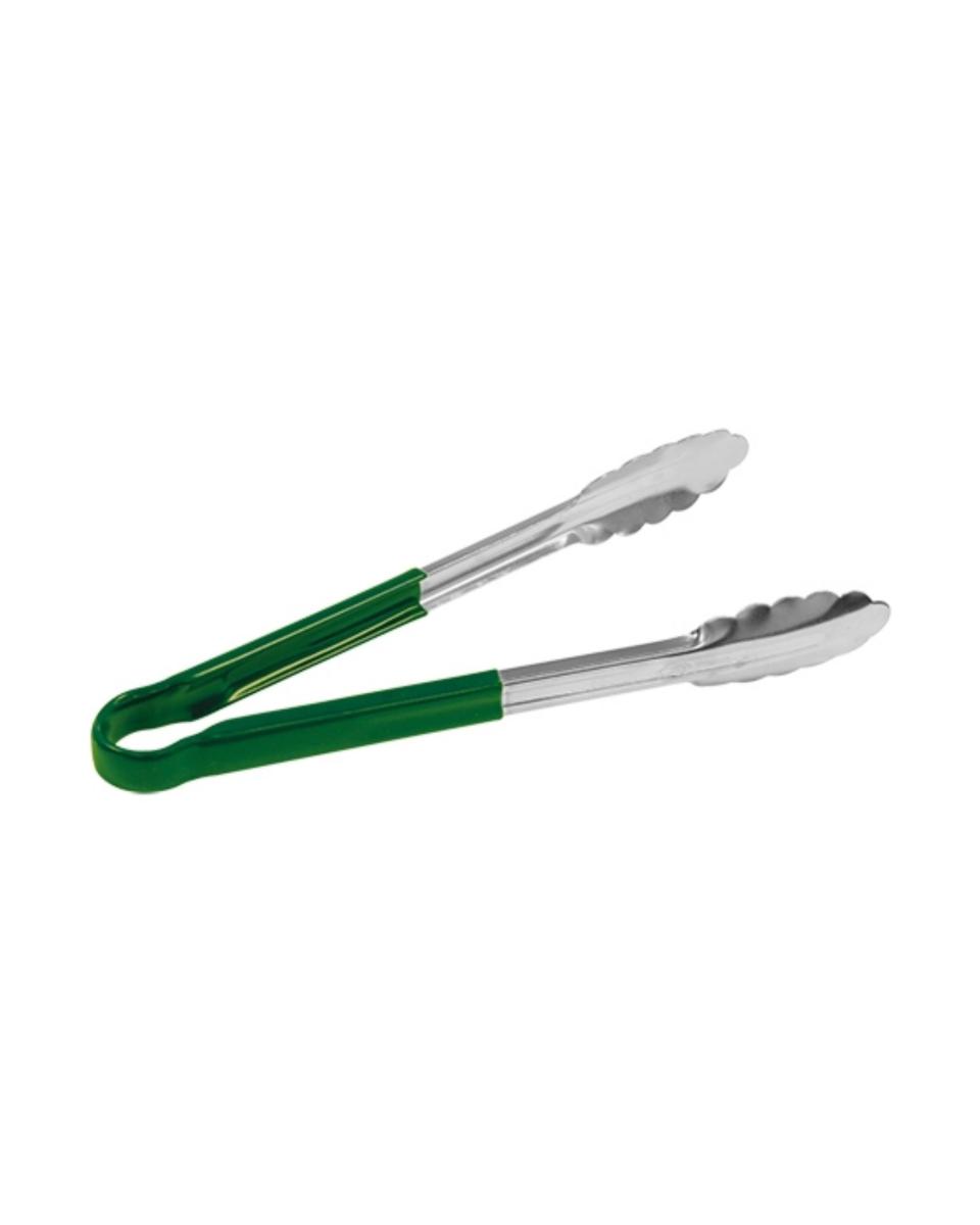 Pince de service - 0,135 KG - 23 CM - Inox - Vert - +0°C / +82°C - 125124