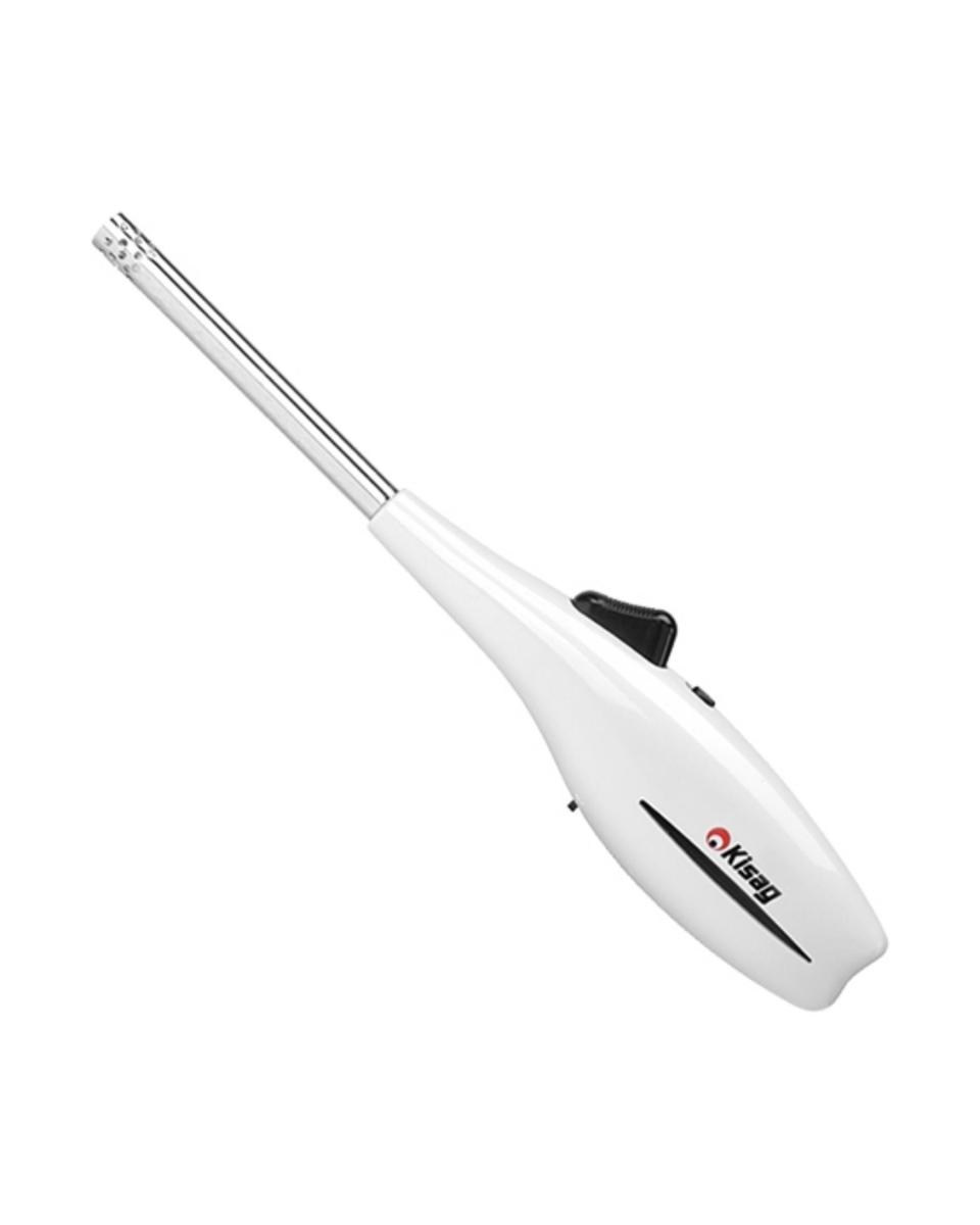 Briquet à gaz - 0,003 KG - 22 CM - Blanc - Kisag - 204060