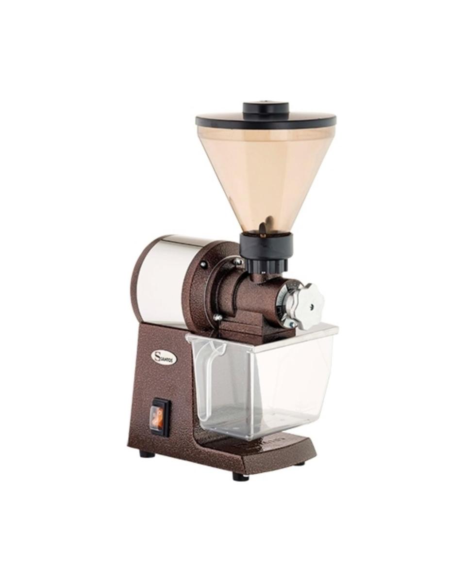 Moulin à café - H 55 x 25 x 32 CM - 14 KG - 220 - 240 V - 600 W - Inox - Santos - 408001