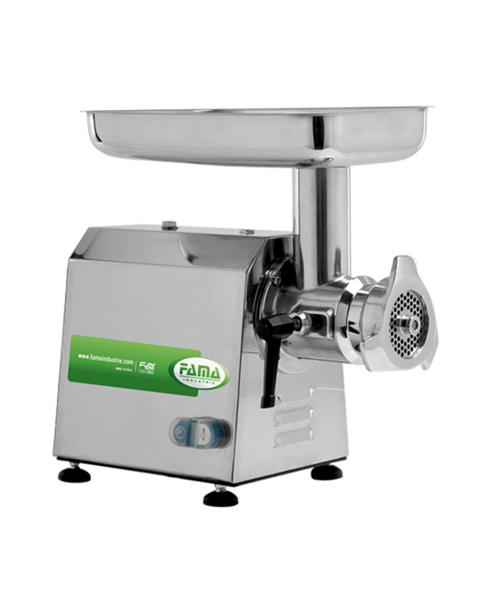 Hachoir à viande - H 44 x 44 x 21,5 CM - 25 KG - 220 - 240 V - 1100 W - Inox - Fama - 410022
