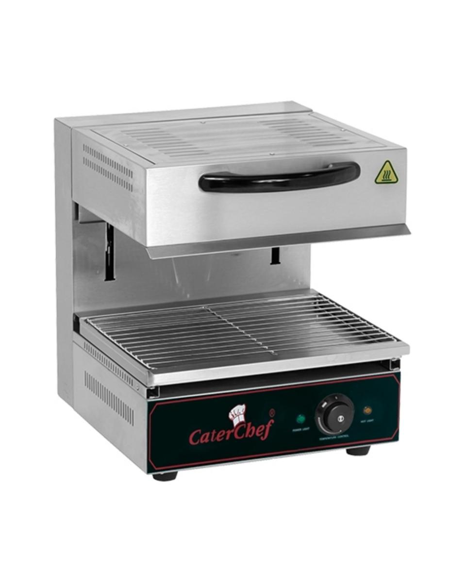 Salamandre - H 53 x 45 x 52 CM - 39 KG - 220 - 240 V - 2800 W - Inox - +50°C / +300°C - Caterchef - 688145