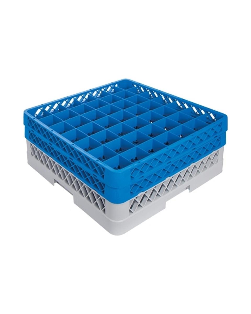 Corbeille à verres sur pied - H 18 x 50 x 50 CM - 0,01 KG - Polypropylène - Corbeille à verres sur pied - CaterRacks - CR4922
