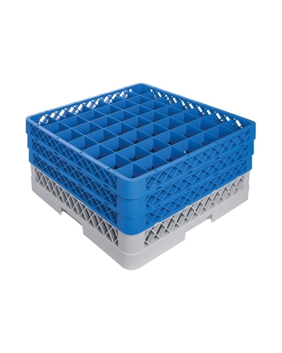 Corbeille à verres sur pied - H 22 x 50 x 50 CM - 0,01 KG - Polypropylène - Corbeille à verres sur pied - CaterRacks - CR4923