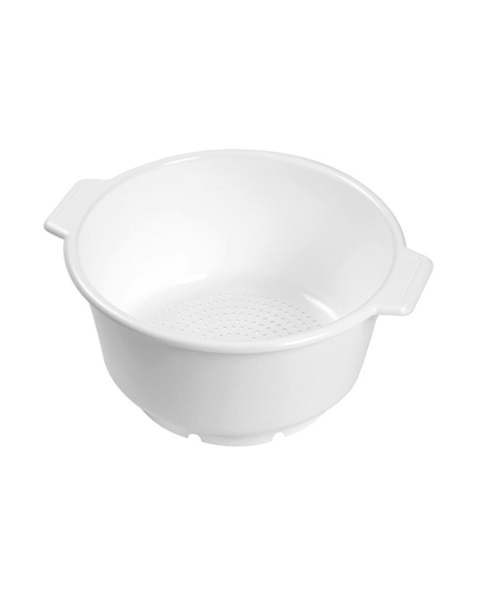 Passoire - H 18,5 CM - 0,53 KG - Ø36 CM - Polypropylène - Blanc - 050082