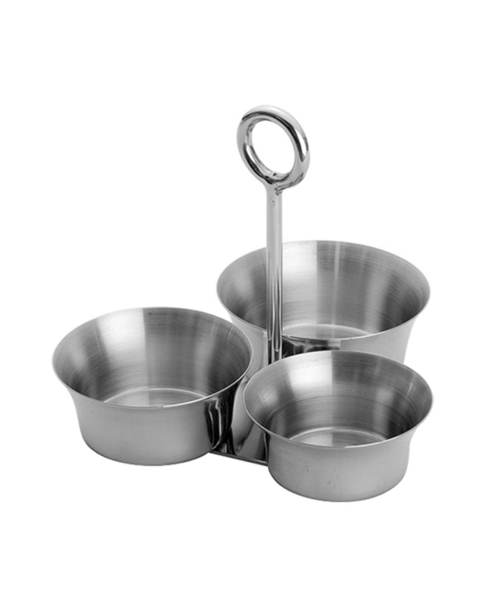 Support de service - H 18 x 21 x 19 CM - 0,462 KG - Inox - 115055