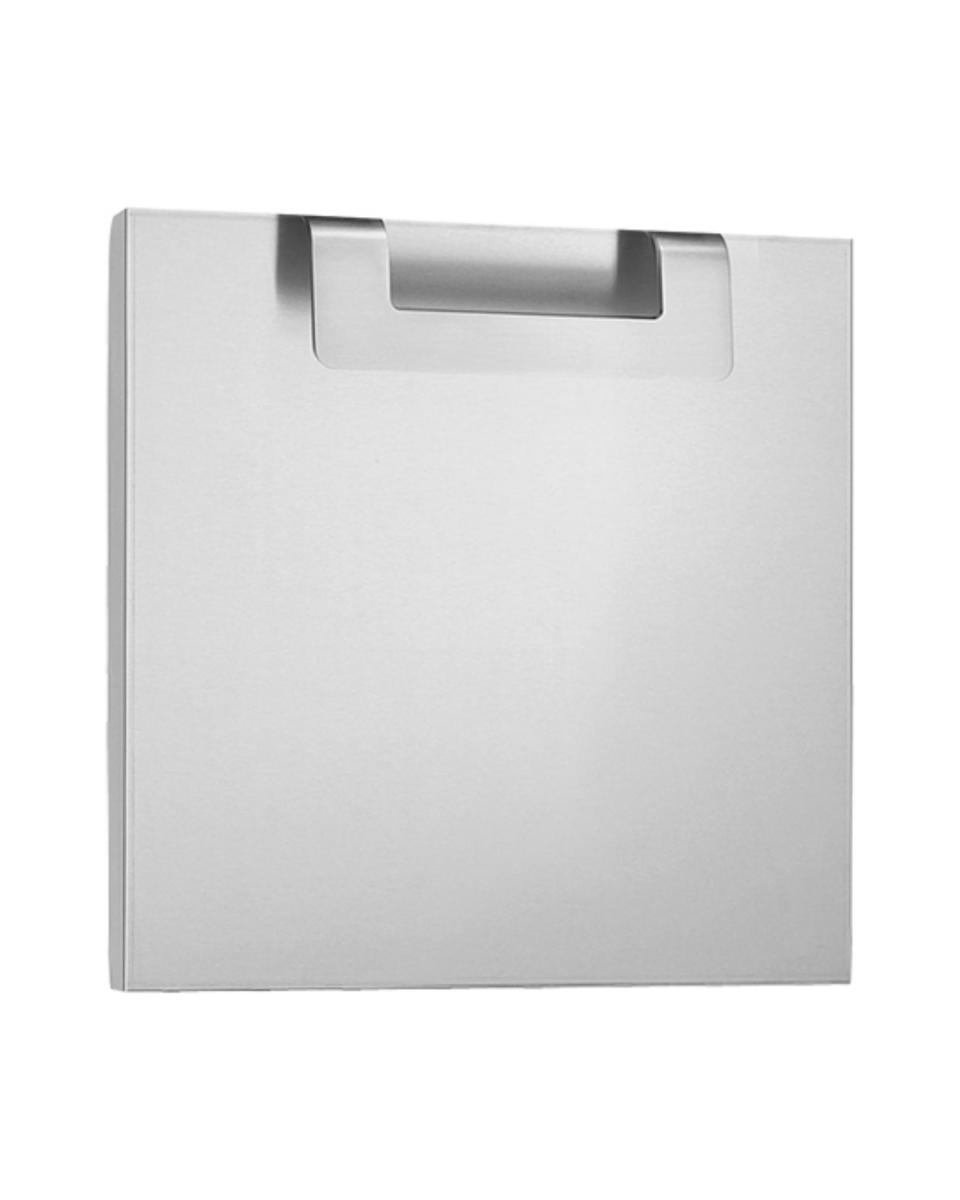 Porte - H 40 x 40 x 2 CM - 2 KG - Inox - 316797