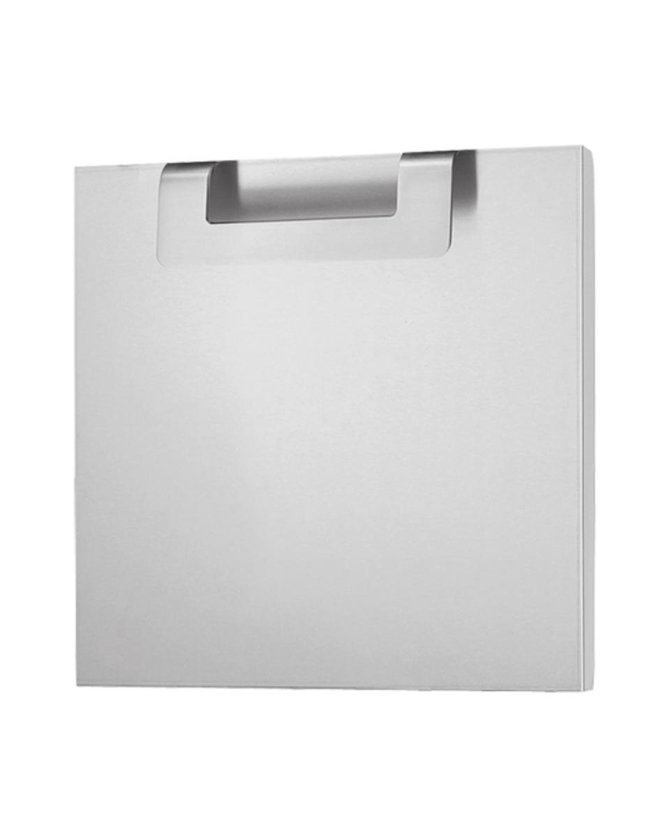 Porte - H 40 x 40 x 2 CM - 2 KG - Inox - 316798