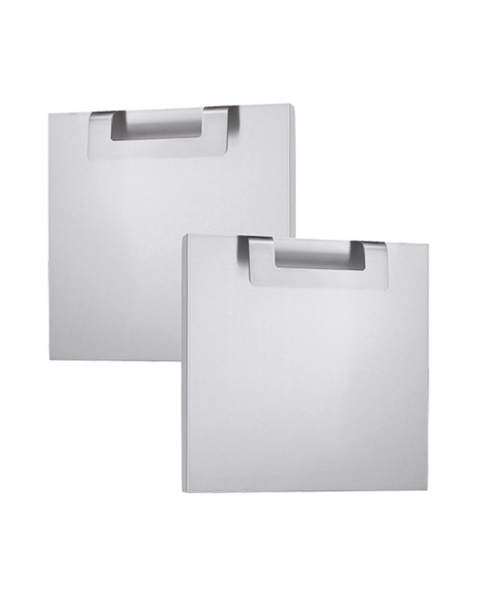 Ensemble de porte - H 40 x 70 x 2 CM - 4 KG - Inox - 316799
