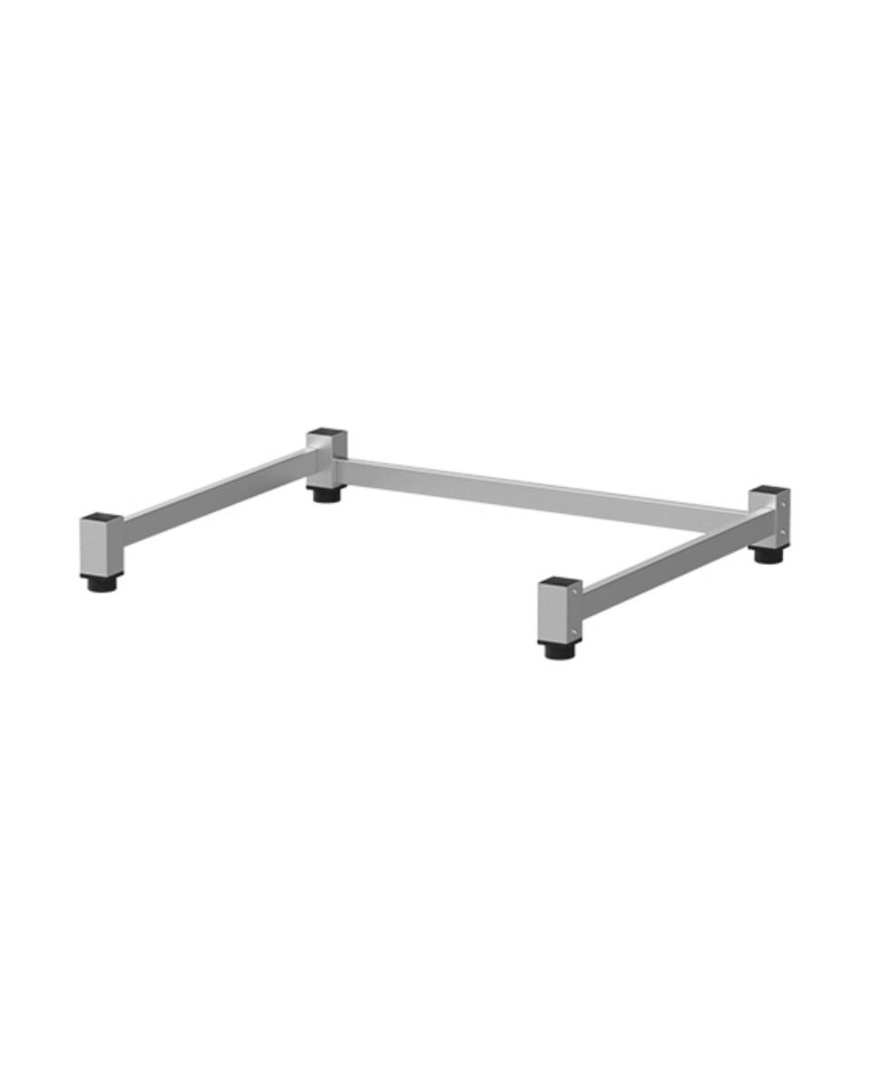 Modèle au sol Bakertop Mind - H 11,3 x 84,2 x 71,3 CM - 4,5 KG - Inox - 596489