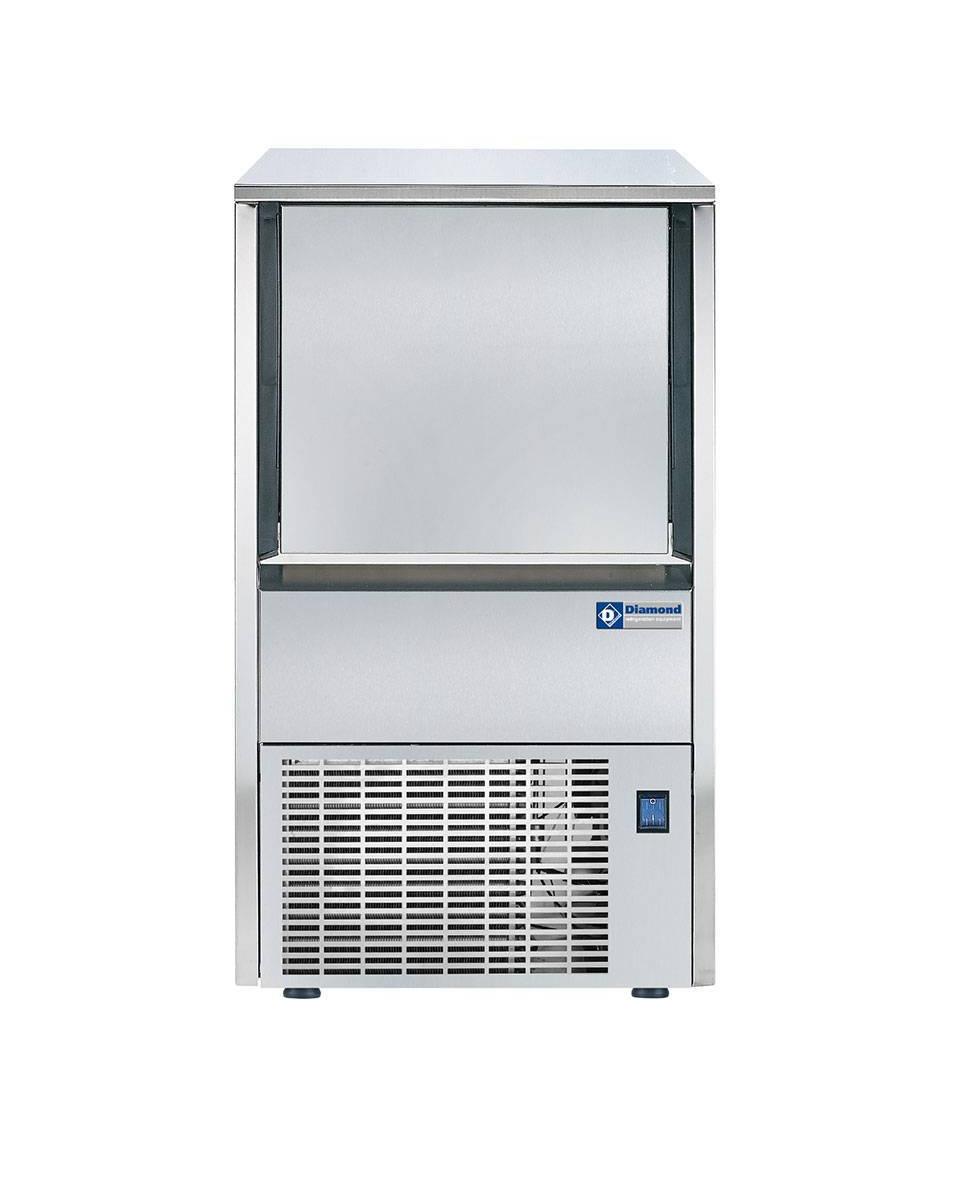 Machine à glaçons - 31 KG / 24h - Glaçons creux - Diamant - MXP-35A/N