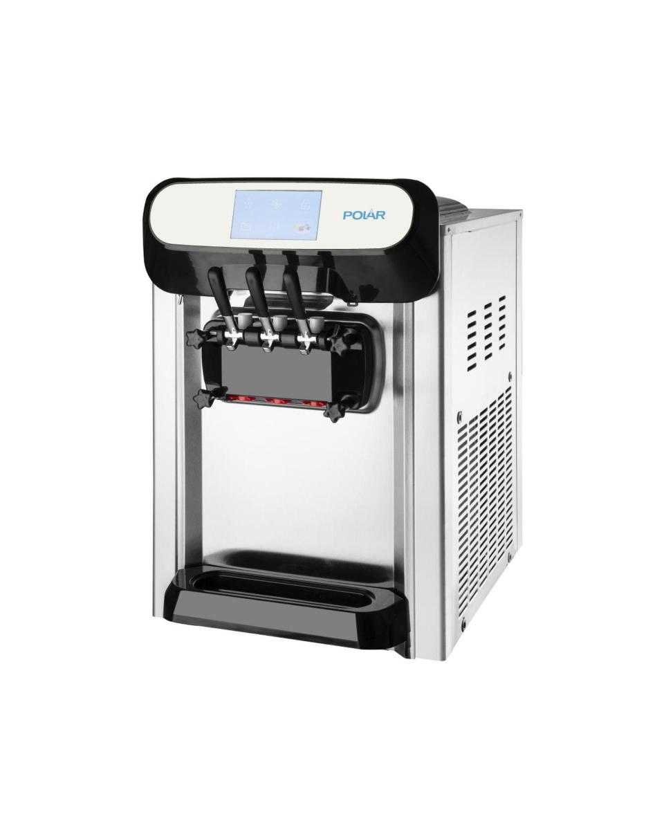 Softijsmachine - 12 L - Zilver - 220-240V - Polar