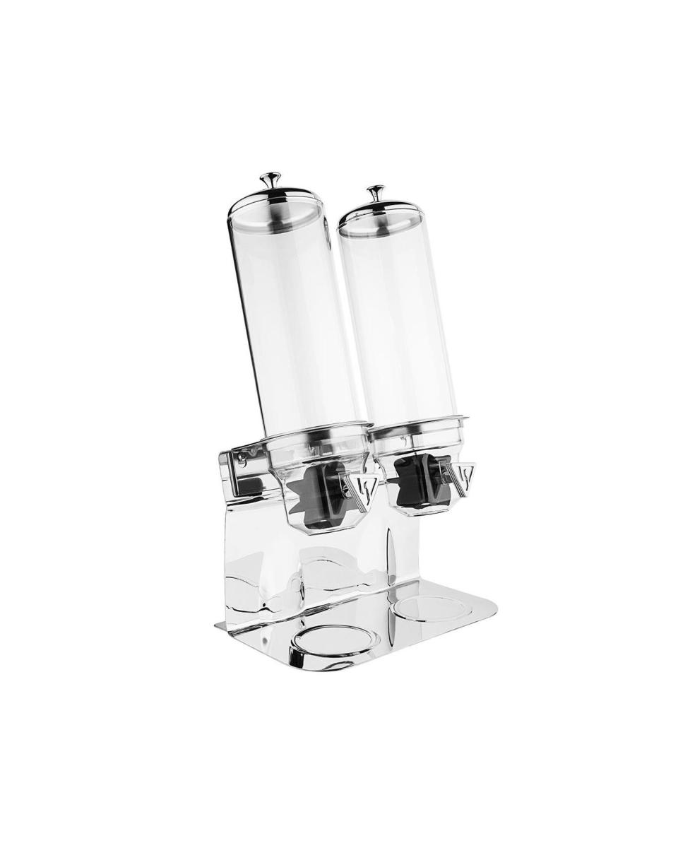 Distributeur de grains - 8 L - inox - Olympia