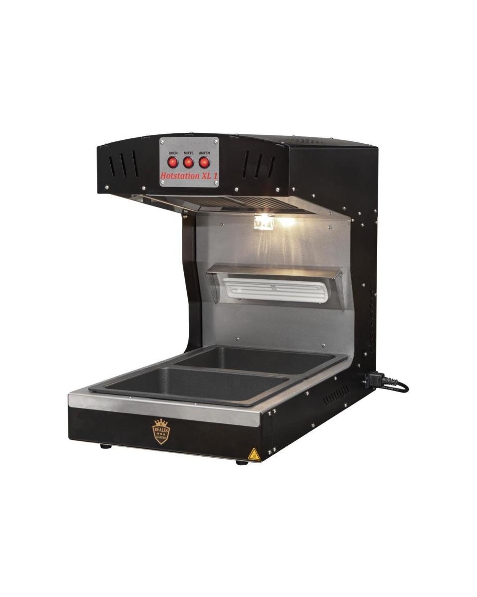Hotstation 1 XL - Zwart - Reates Gastro