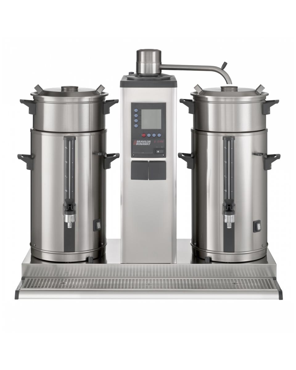 Machine à café B20 - Café moulu - Digital - Vanne de vidange - 40 L - 400V - Bravilor