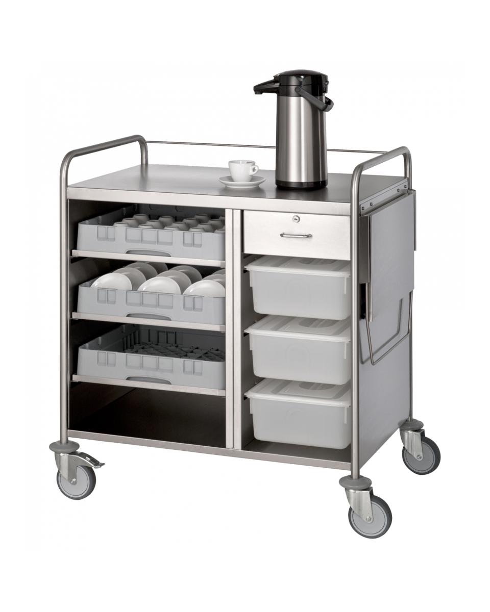 Chariot de service 30S - Bravilor