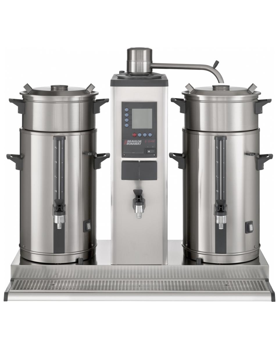 Machine à café B20 HW - Café moulu - Digital - Vanne de vidange - 40 L - 400V - Bravilor