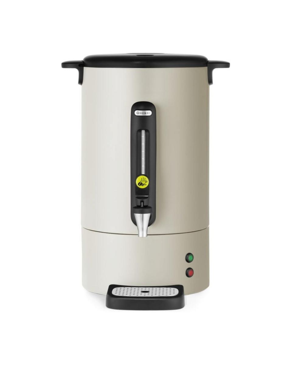 Koffie Perculator Uniq - 14 L - Lichtgrijs - 230V - Hendi