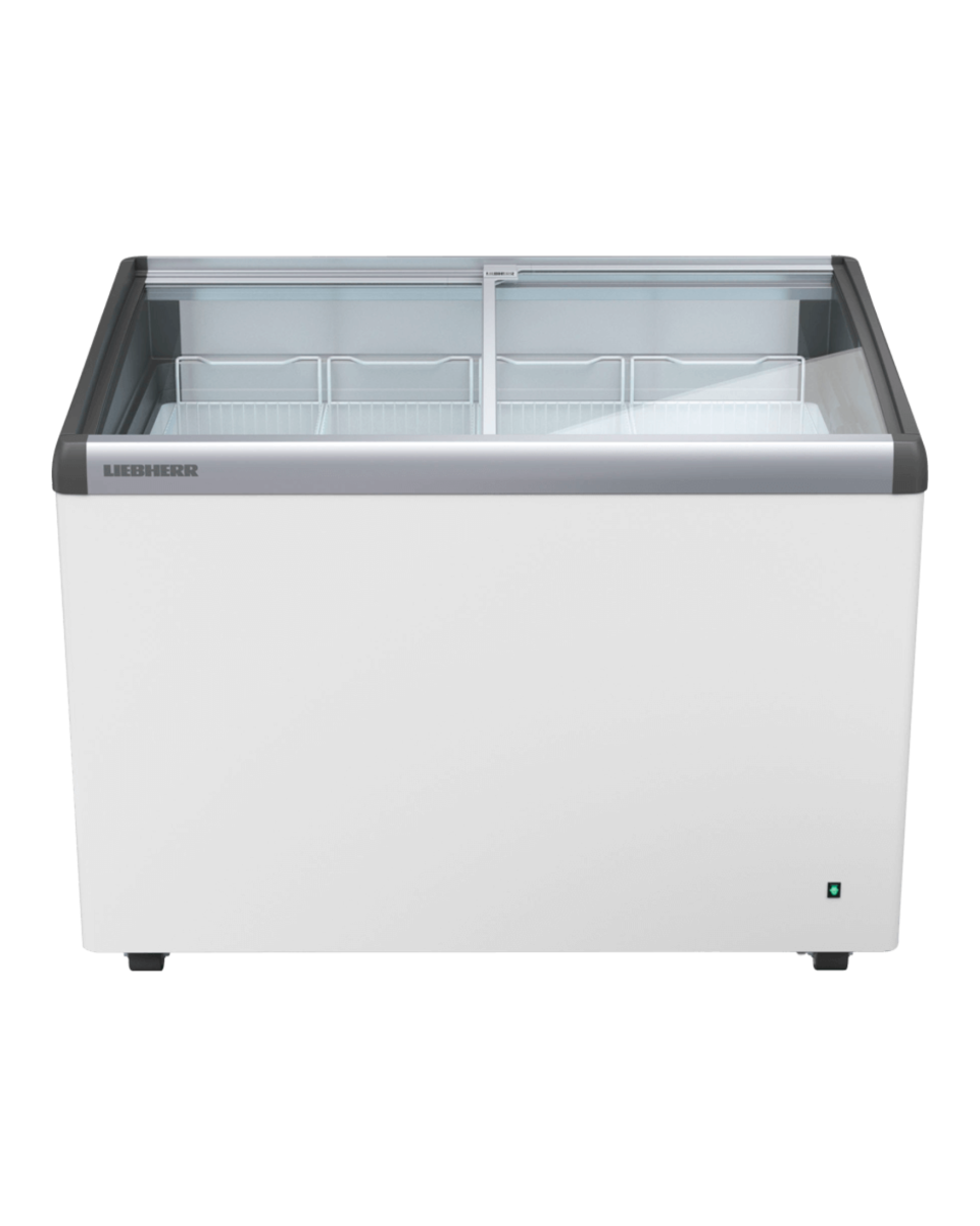 Conservateur à glace - Couvercle en verre - Blanc - 196 Litres - Portes coulissantes - Liebherr - EFI 2853-41