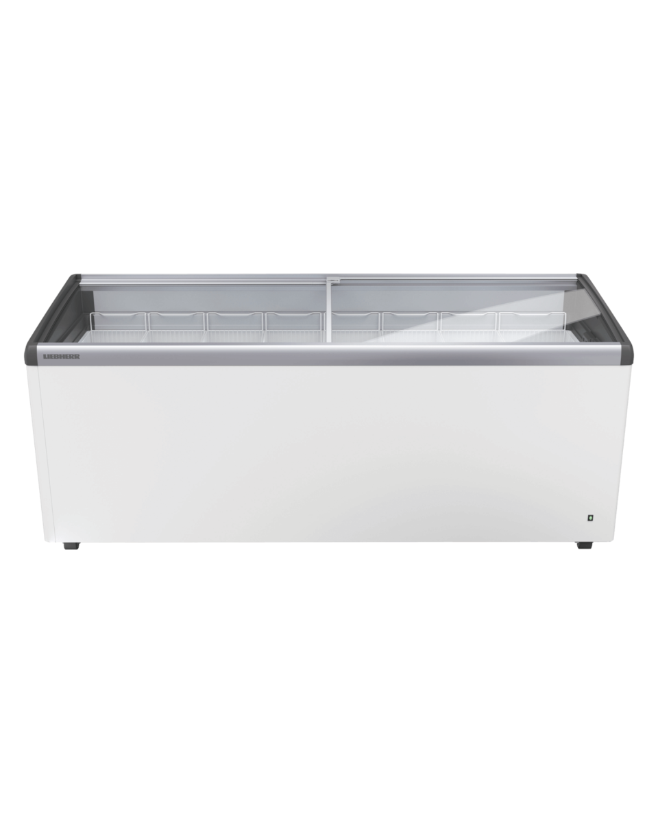 Conservateur à glace - Couvercle en verre - Blanc - 408 Litres - Portes coulissantes - Liebherr - EFI 5653-41