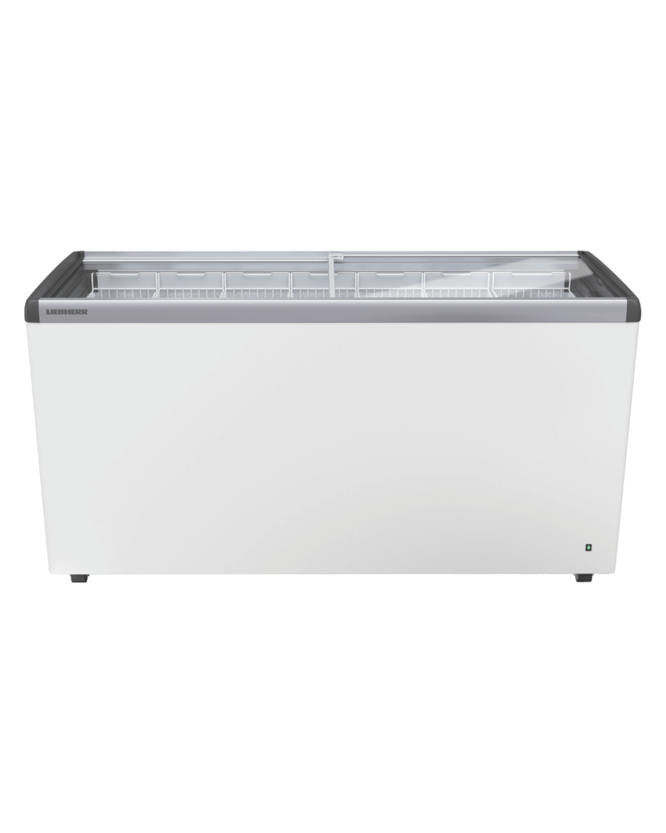 Conservateur à glaces - Vitrine à glaces - Blanc - Couvercle coulissant en verre - 398 Litre - Liebherr - EFE 5152-41