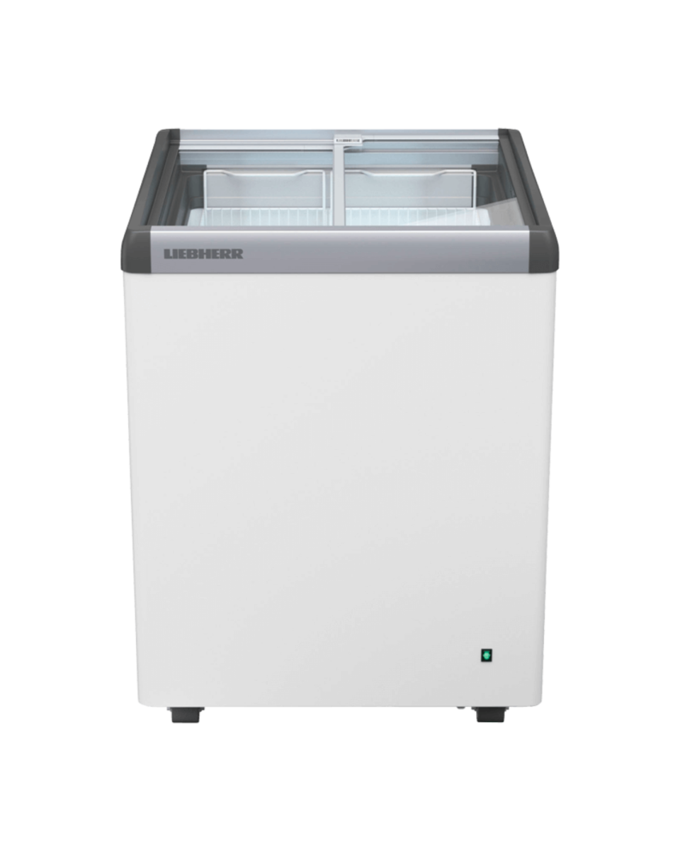 Conservateur à glace - Couvercle en verre - Blanc - 104 Litres - Portes coulissantes - Liebherr - EFE 1552-21