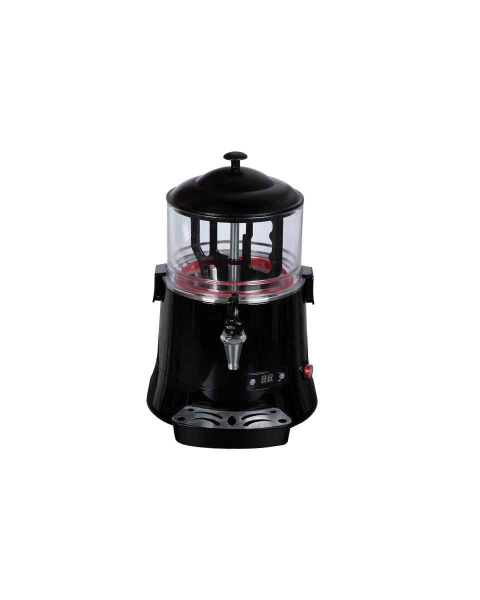 Distributeur de Chocolat Chaud - 5 Litres - H 47 x 40 x 32 CM - 220-240 V - Noir - G-Line