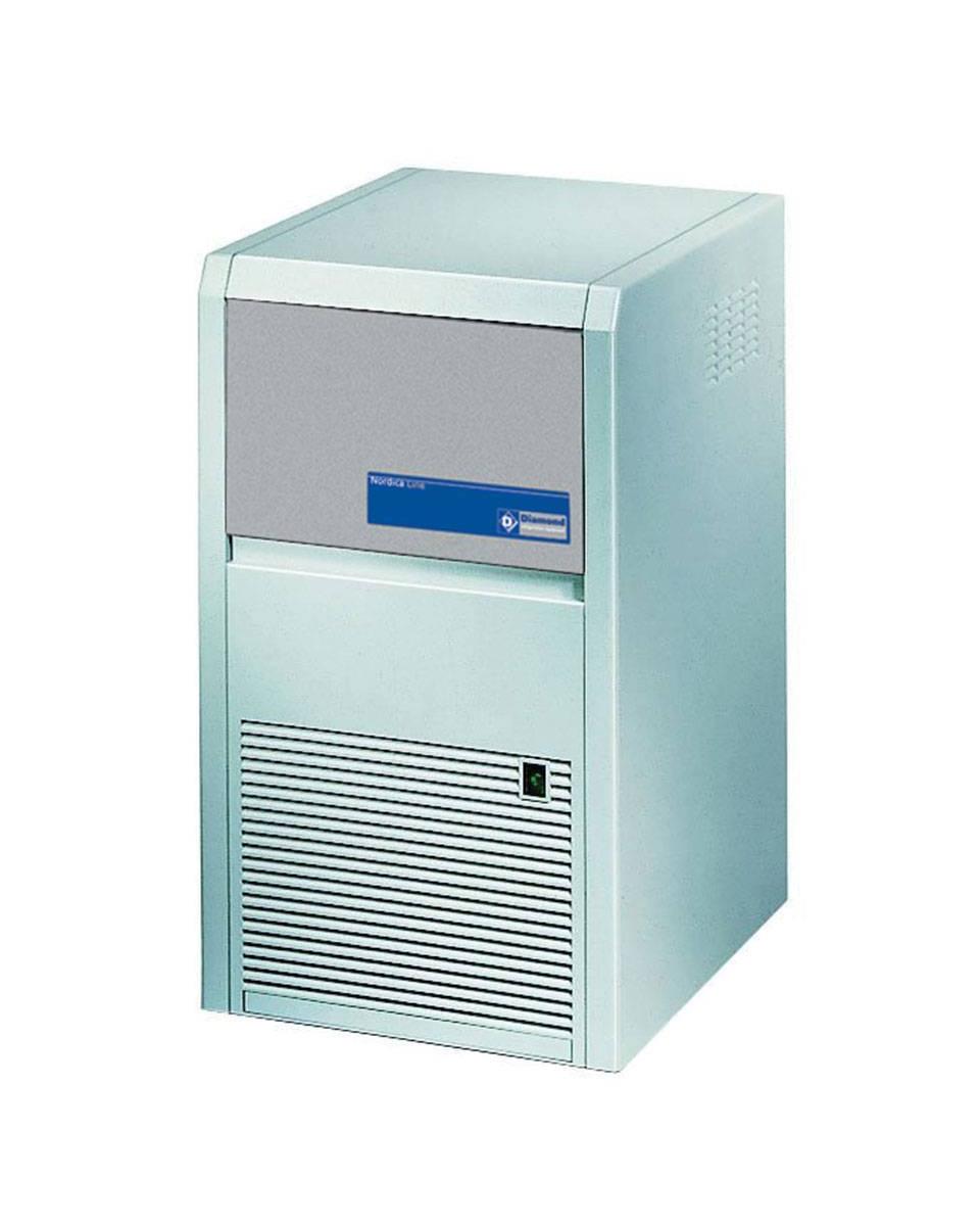 Machine à glaçons - 22 KG / 24h - Glaçons pleins - Refroidi à l'eau - Diamant - ICE22W-R2