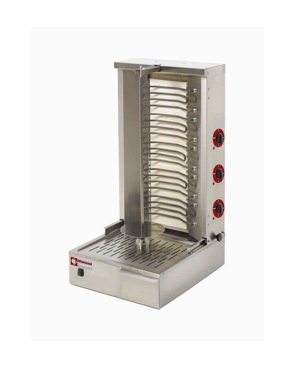 Gril gyros - Electrique - 55 KG - 7.2kW - Diamant - KEB-E80