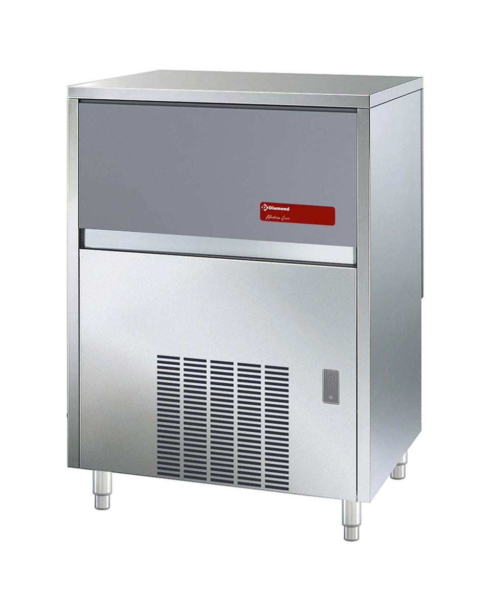 Machine à glaçons - 67 KG / 24h - Glaçons pleins - Refroidi par air - Diamant - ICE70A-R2