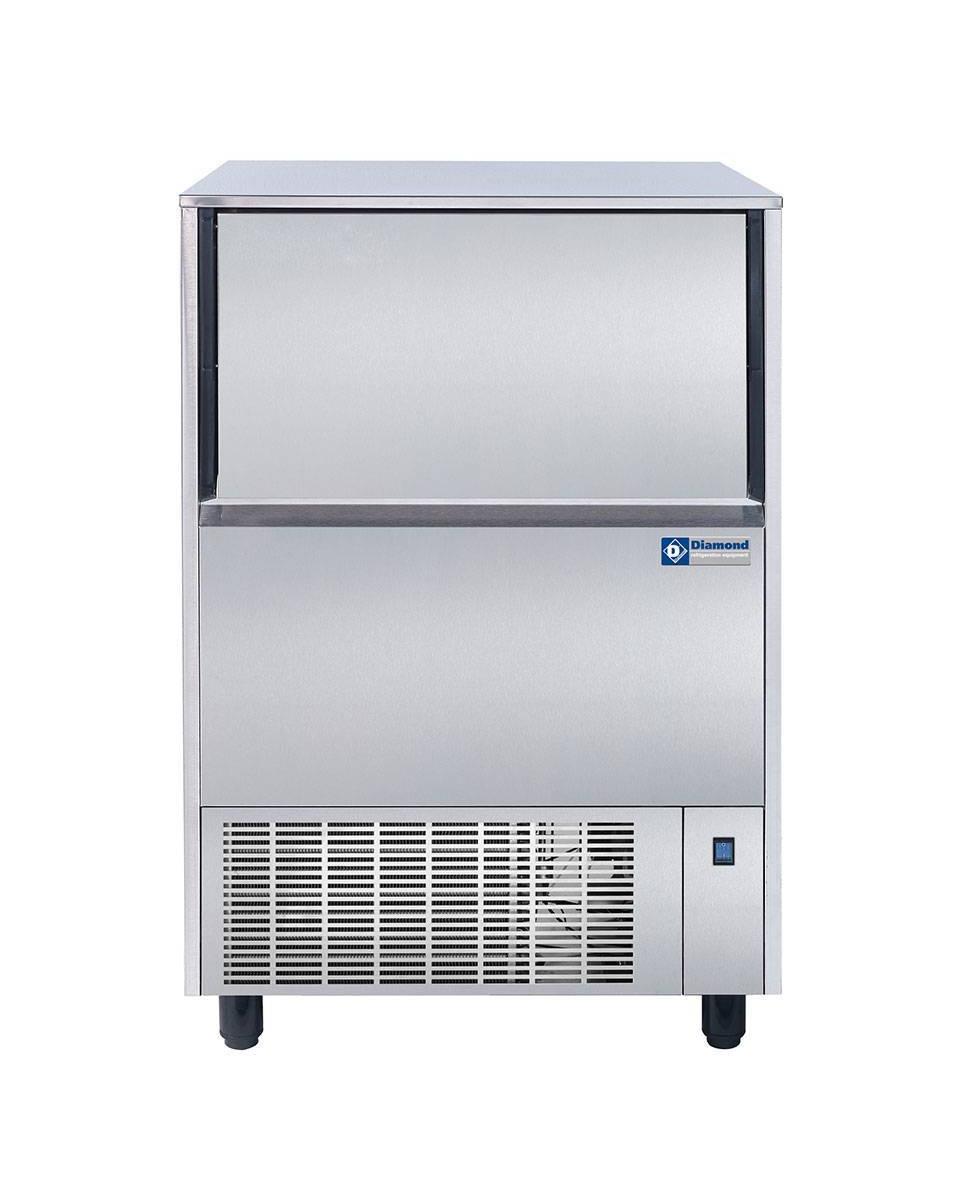 Machine à glaçons - 75 KG / 24h - Glaçons creux - Diamant - MXP-95A/N
