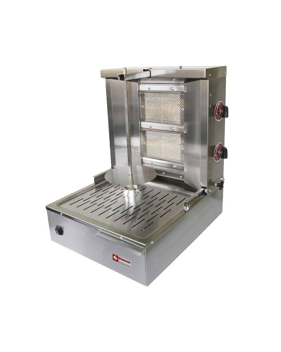 Gril gyros - Gaz - 20 KG - 0,15kW - Diamant - KEB-G41