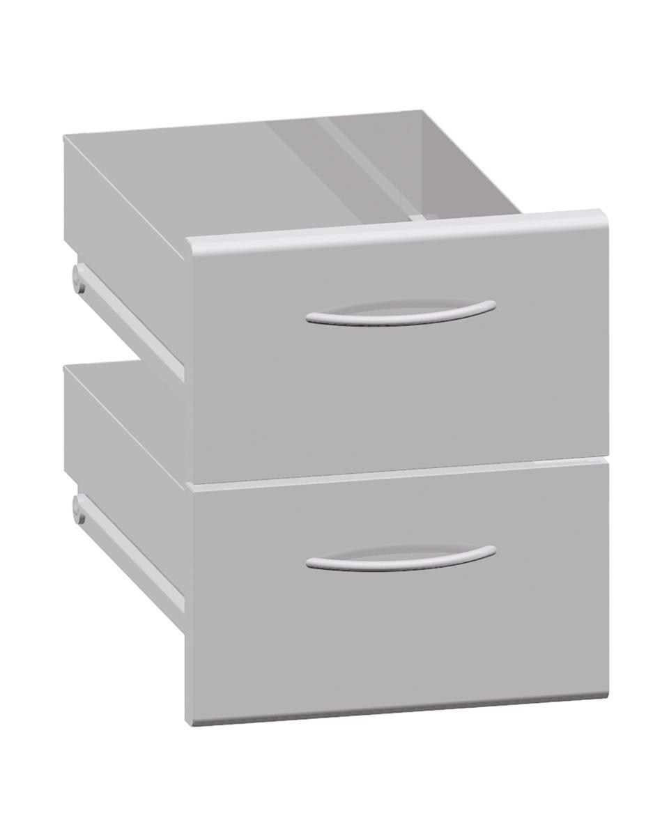 Tiroirs sous-structure - Lot de 2 - Série 700 - Bartscher - 284401