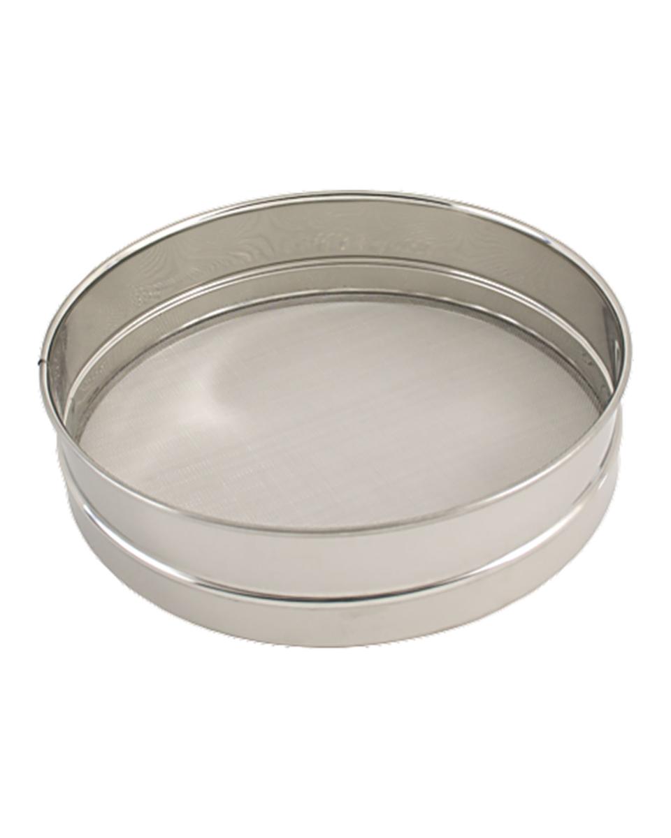 Tamis boulanger - inox - mailles 1mm - Ø25 x H 7,5 CM - G-Line