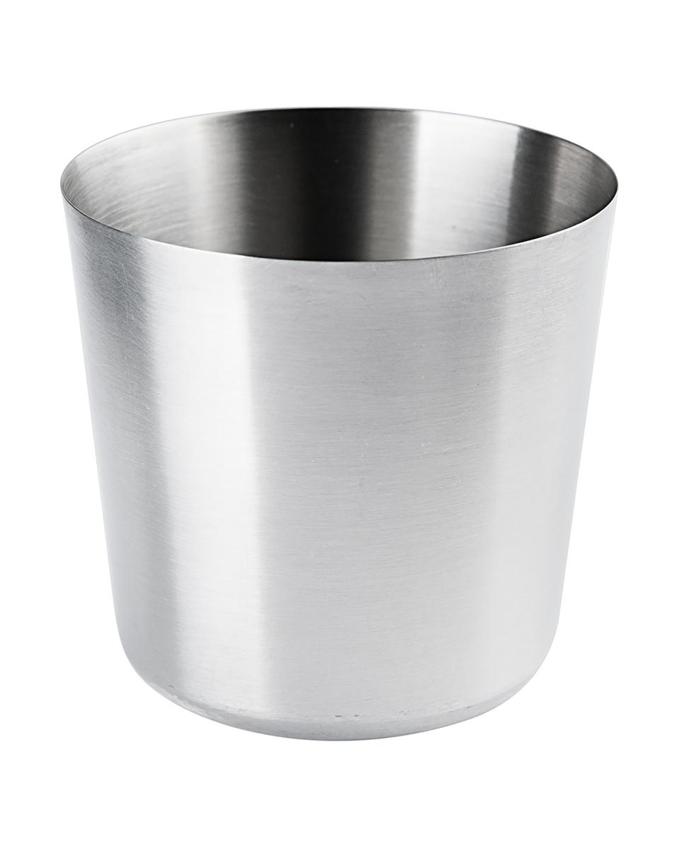Gobelet à frites - Ø8,5 x H 8,5 CM - Inox - G-Line